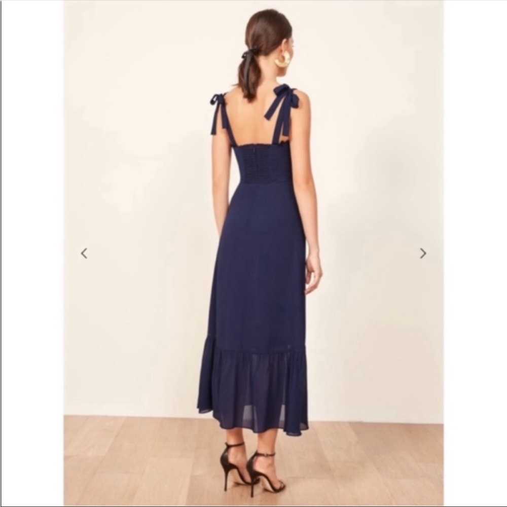 Reformation Nikita Blue Dress Size 10